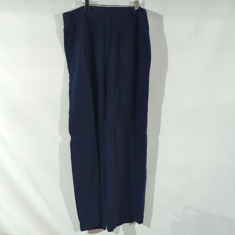 Old Navy Women's Navy Wide Leg Pants